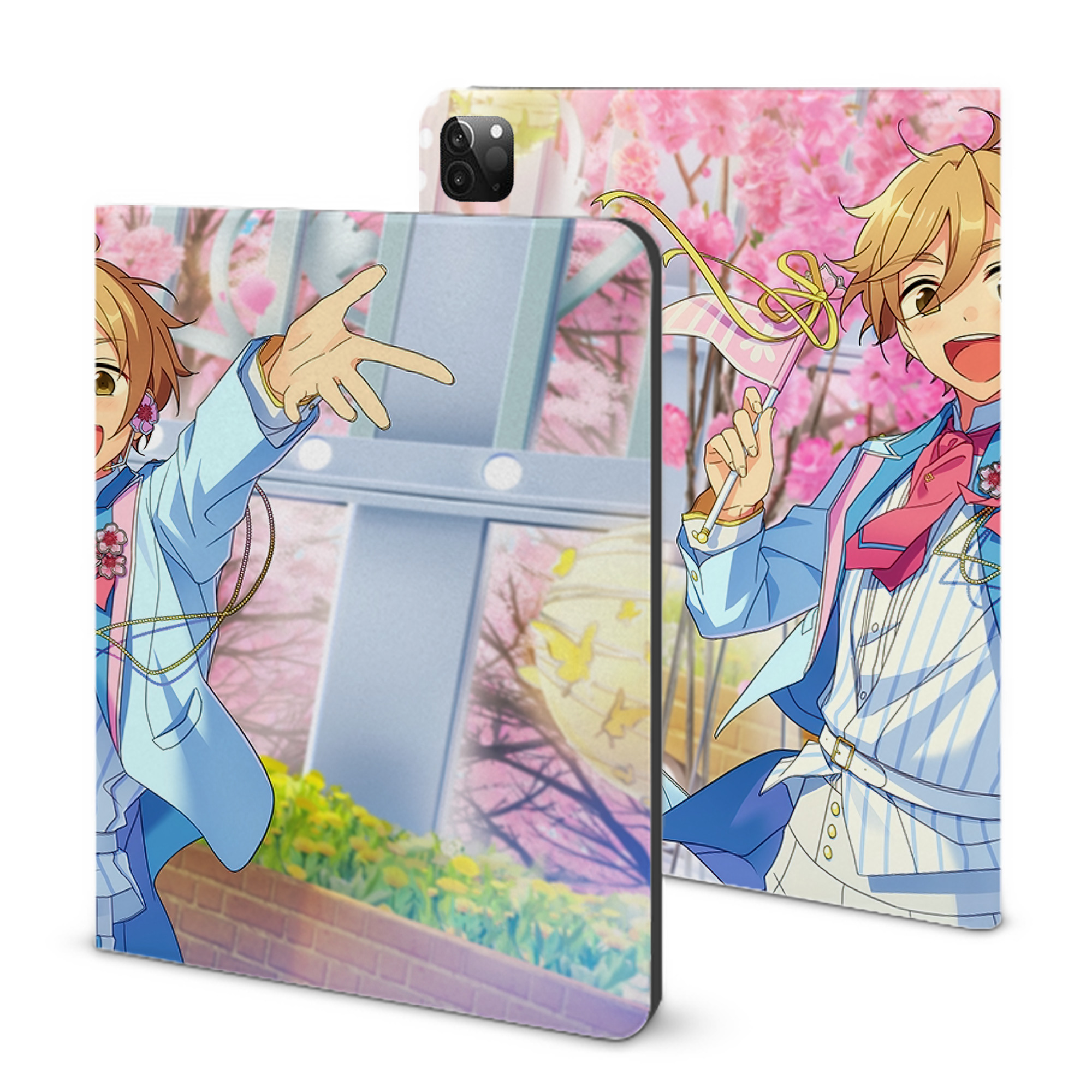 （画像用） あんさんぶるスターズ! Ensemble Stars IPadケース ペンホルダー付き ブックスタイルデザイン